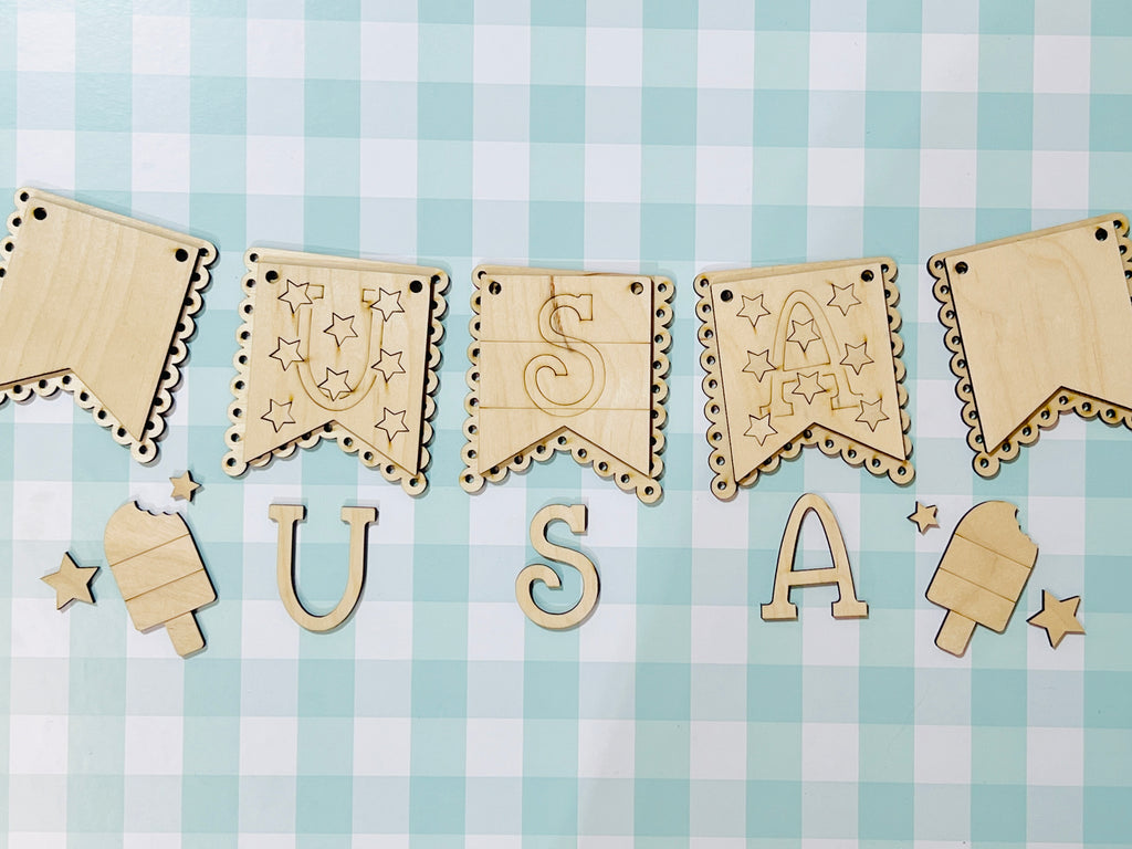 USA Banner DIY KIT