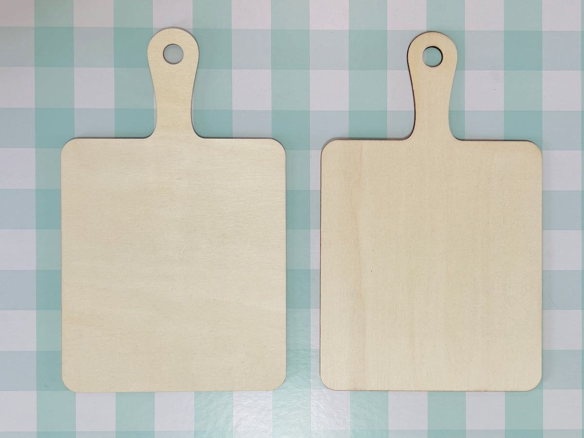 Mini Wooden Cutting Boards (Set of 2) DIY KIT - 314