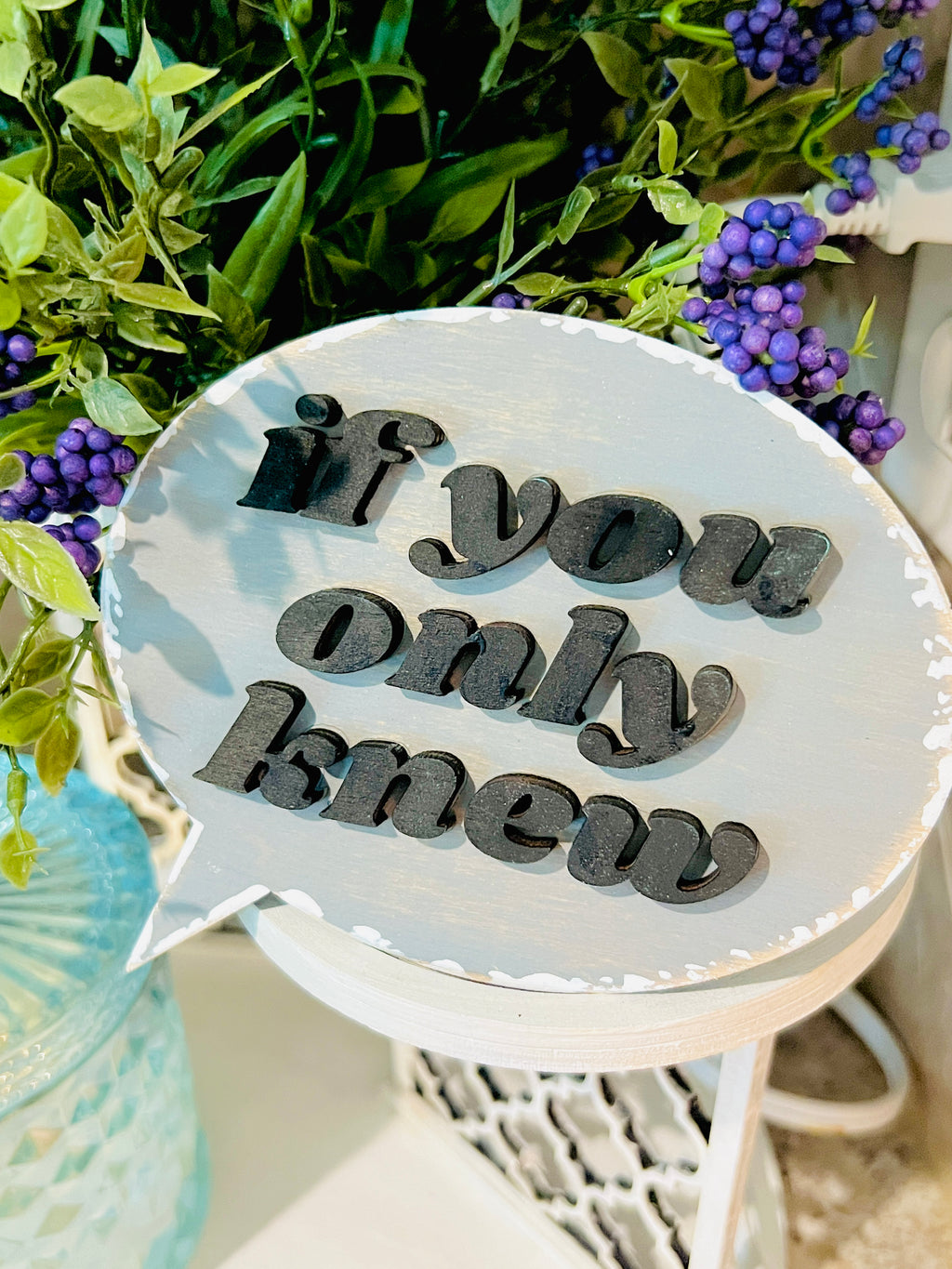 Tiered Tray Thought Bubbles DIY KIT