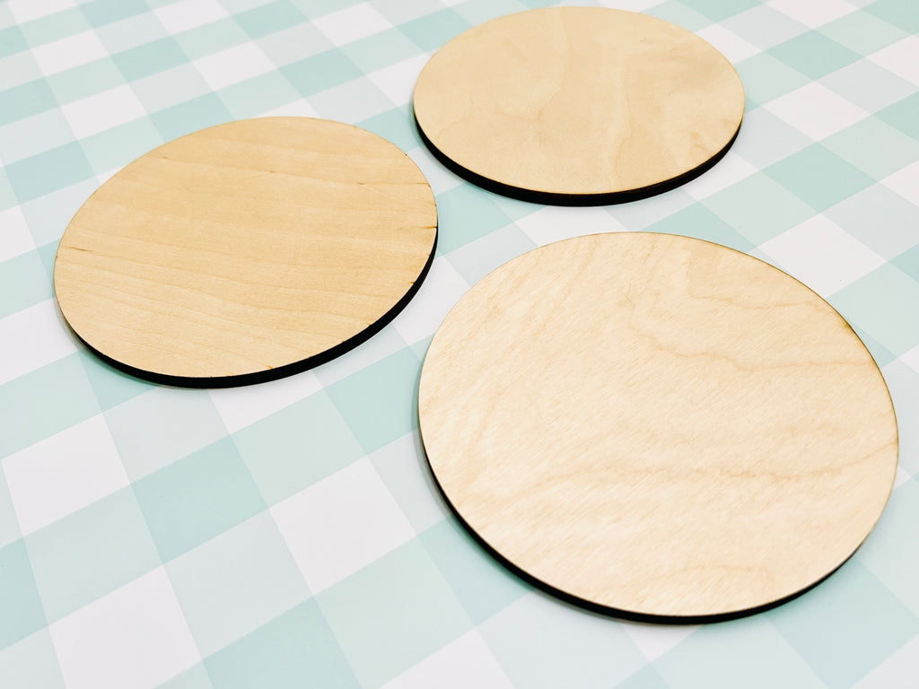 4" Circle Set BLANK - 263