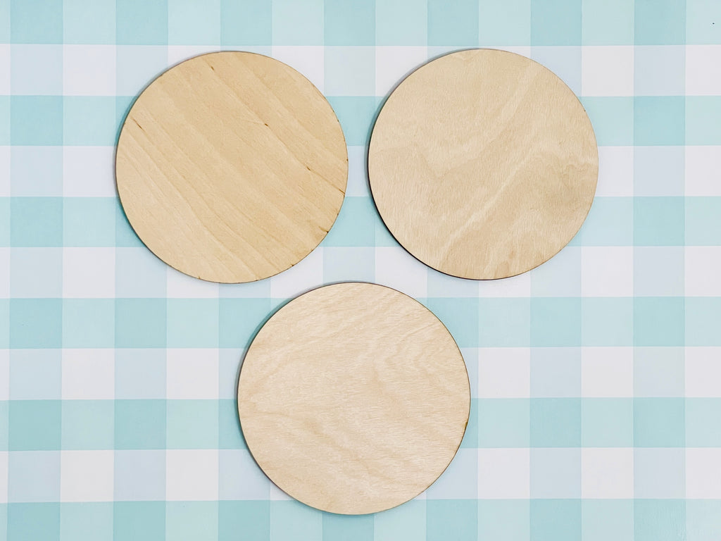 4" Circle Set BLANK - 263