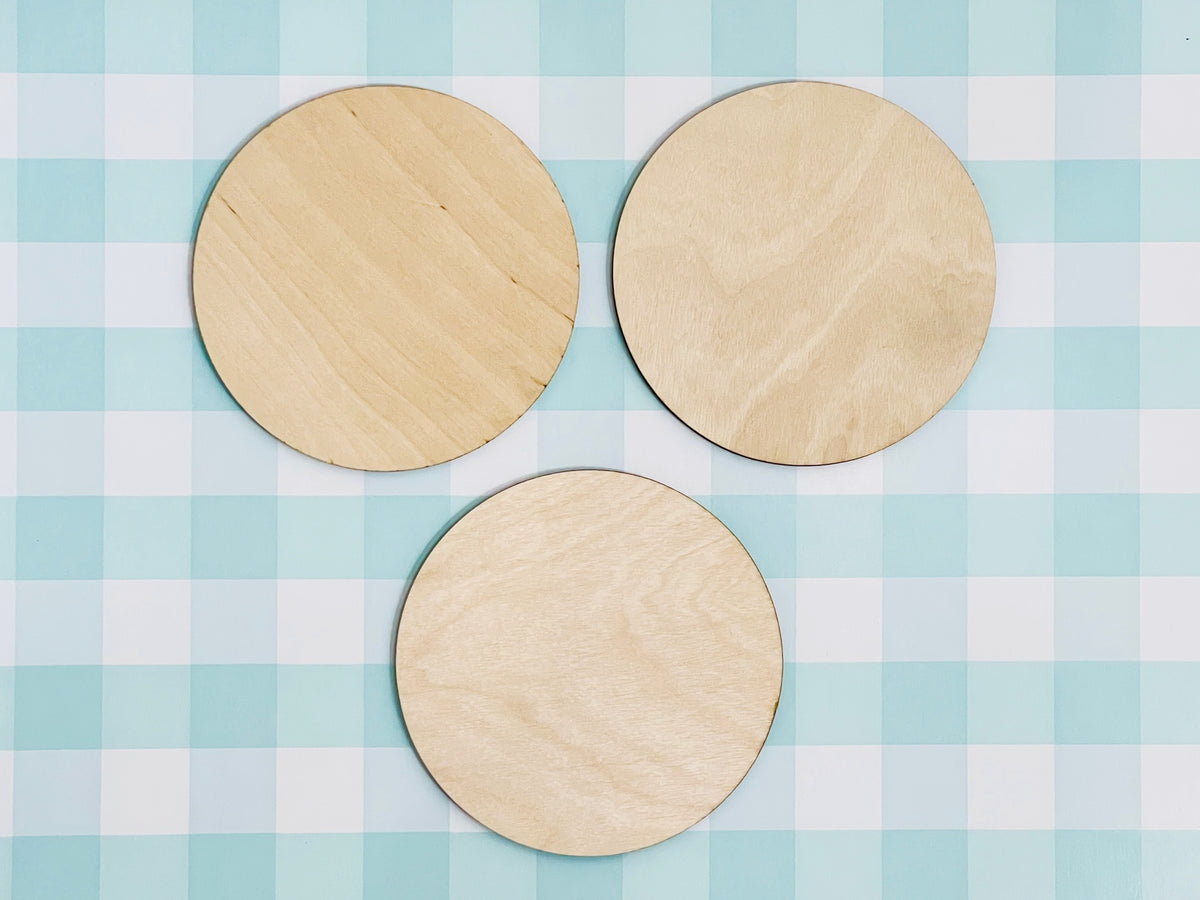 4" Circle Set BLANK - 263