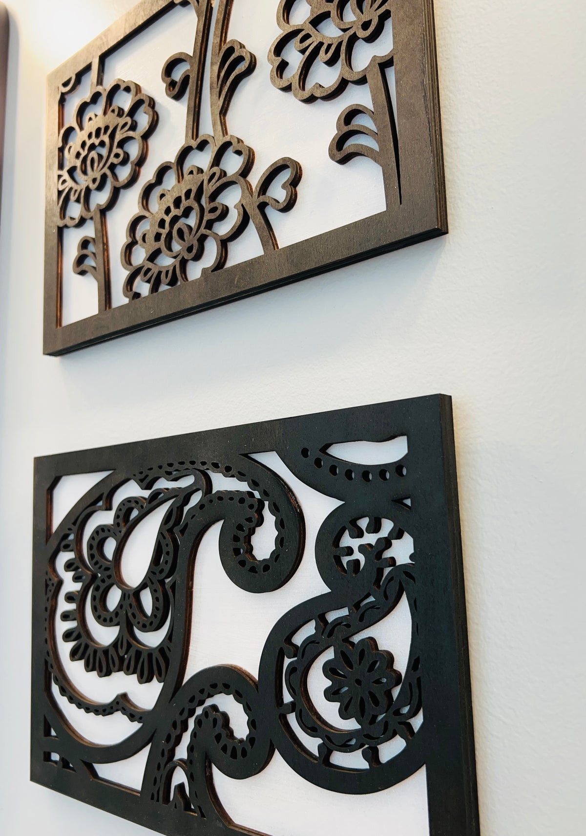 Floral Paisley Plaques DIY KIT - 291