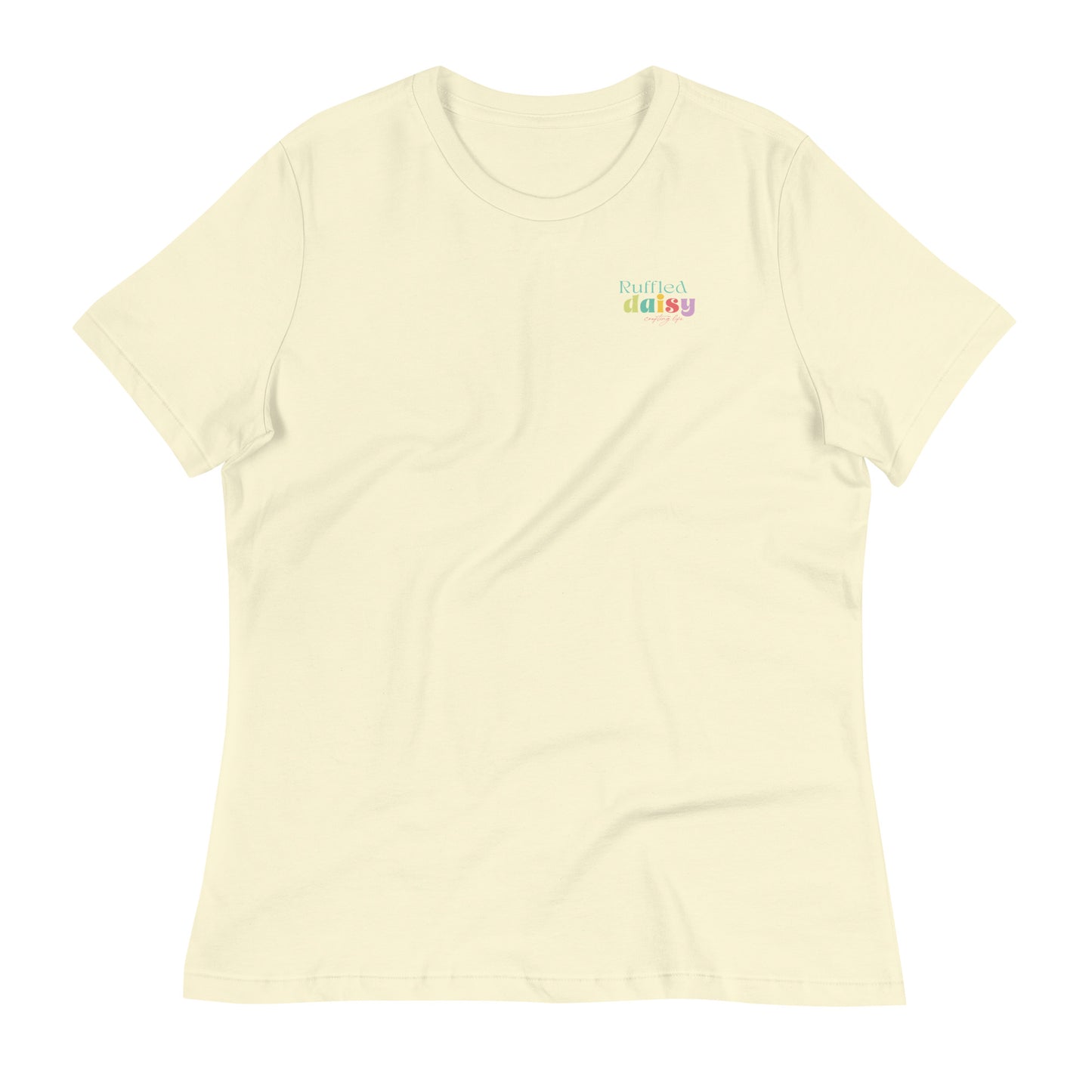 Ruffled Daisy Women's Relaxed T-Shirt